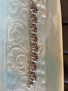 Brighton Silver Filigree Bracelet -
